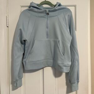 Scuba hoodie from amazon light blue